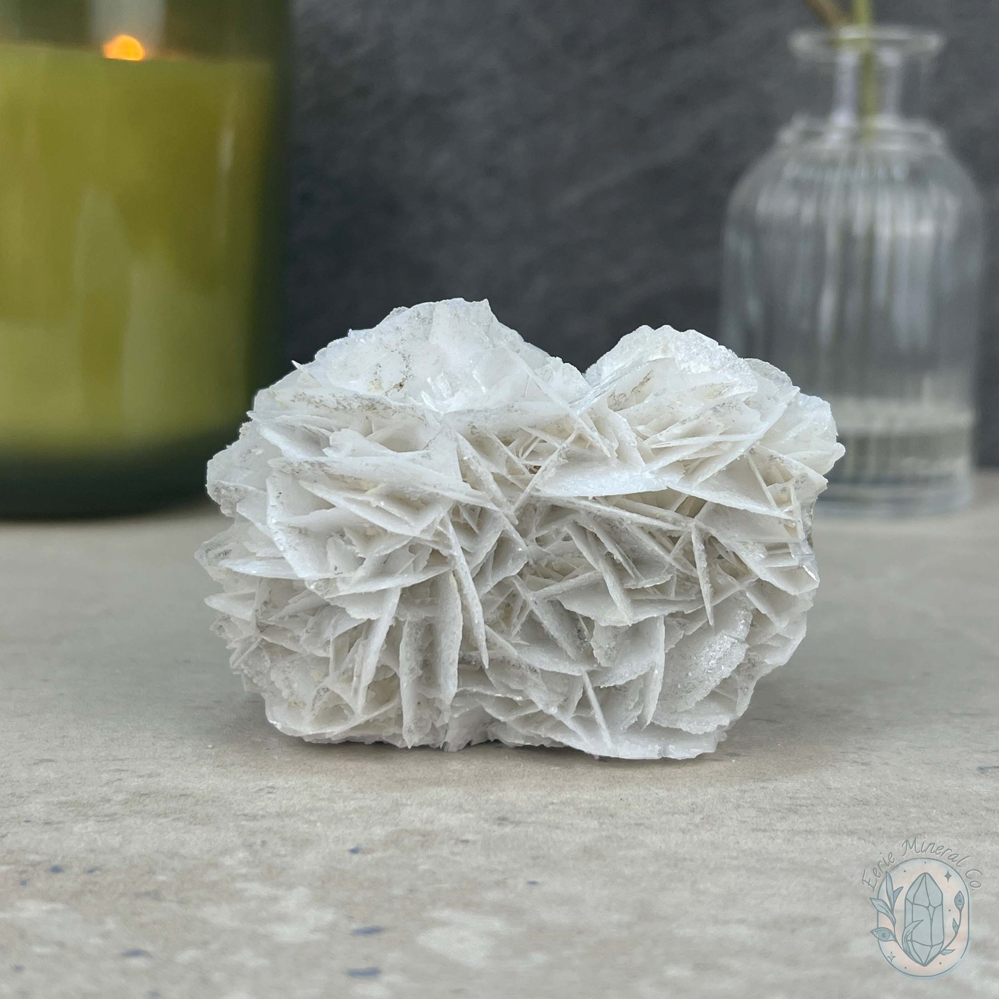 UV Reactive Bladed or Paper Calcite Pet Rock Carving
