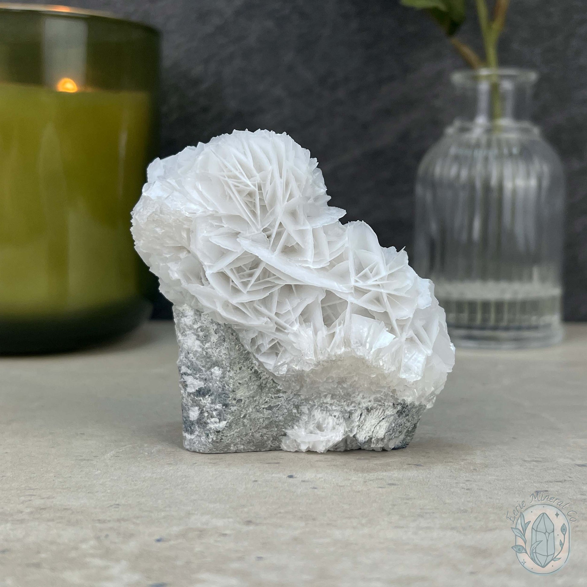 UV Reactive Bladed or Paper Calcite Pet Rock Carving