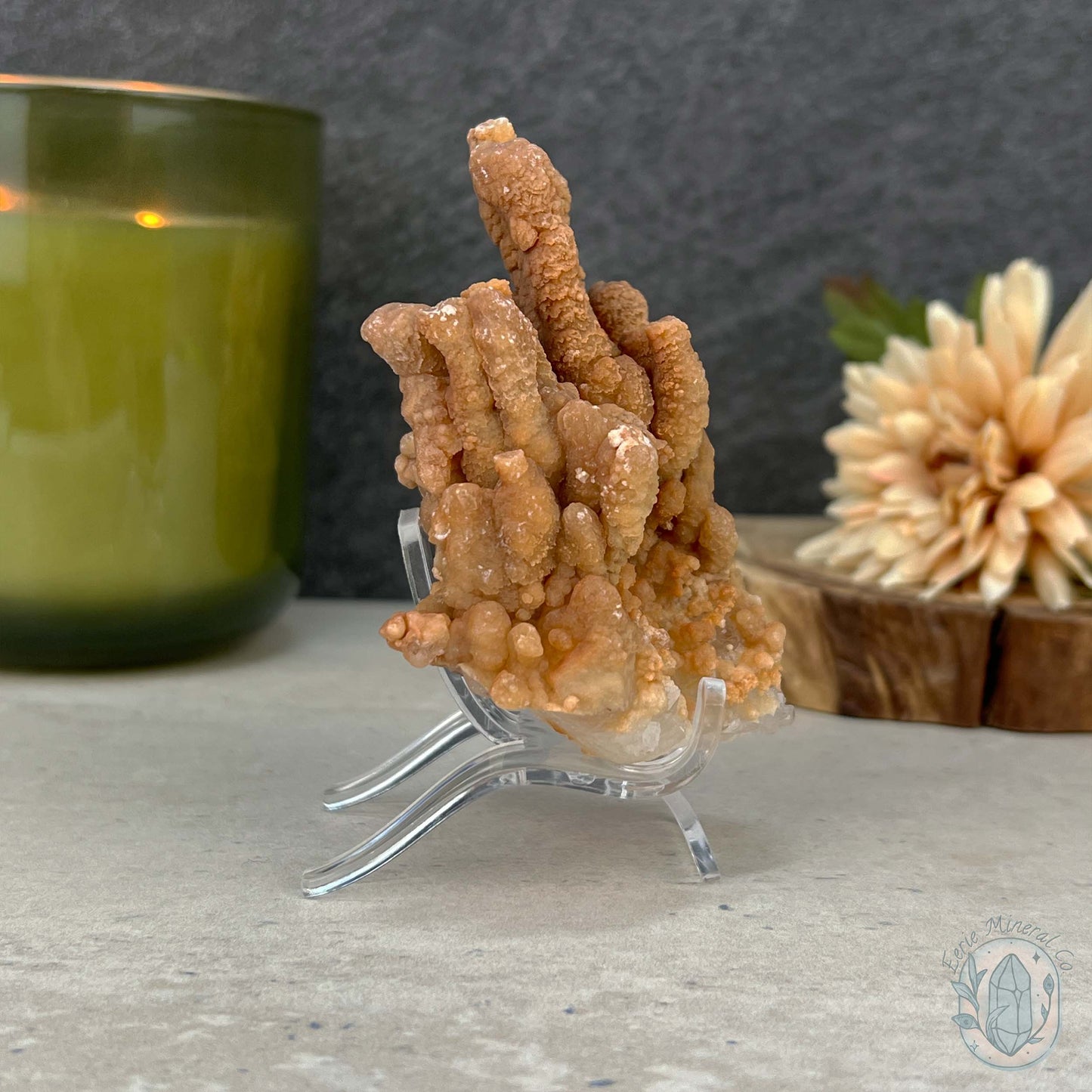 Natural Cave Calcite Stalactite Specimen