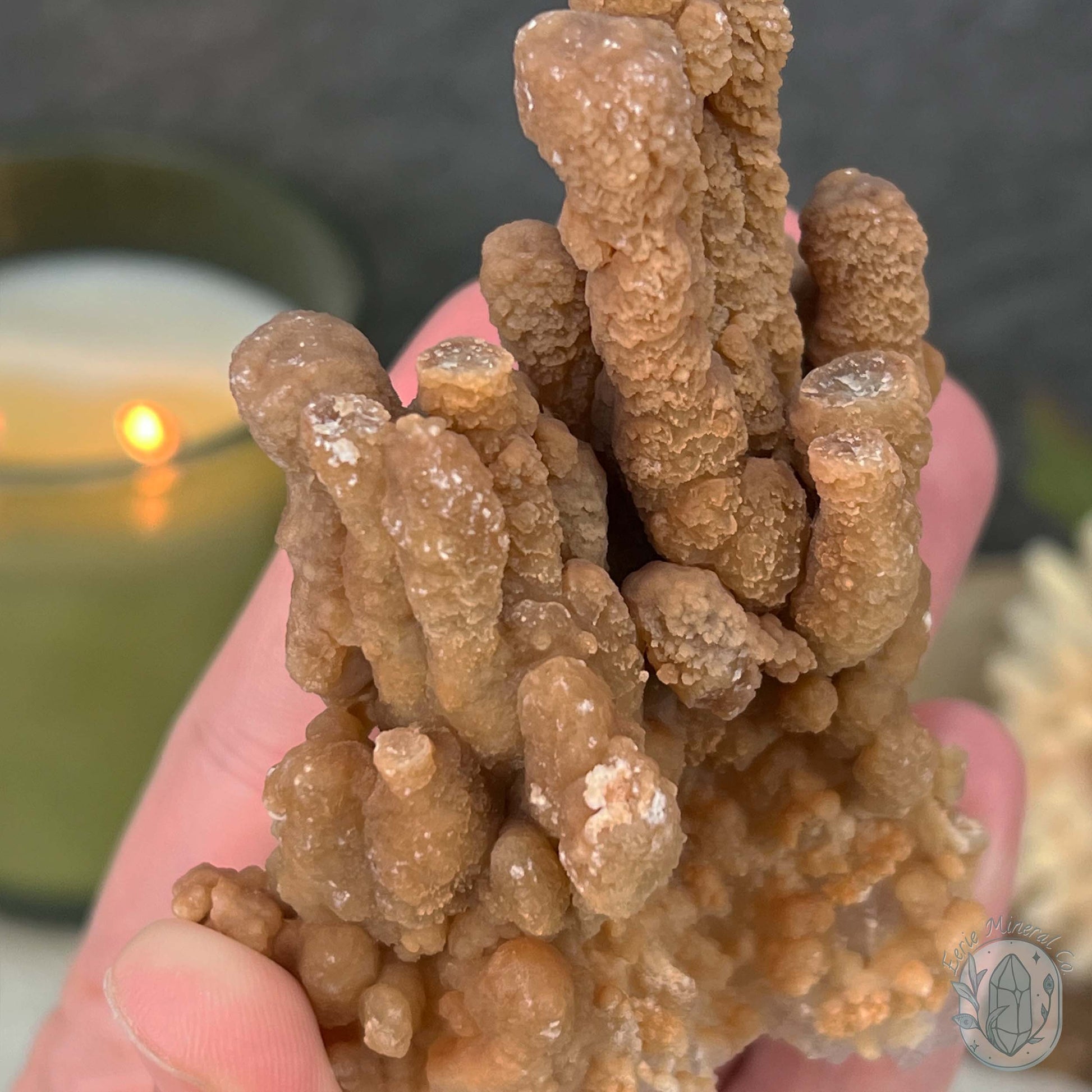 Natural Cave Calcite Stalactite Specimen