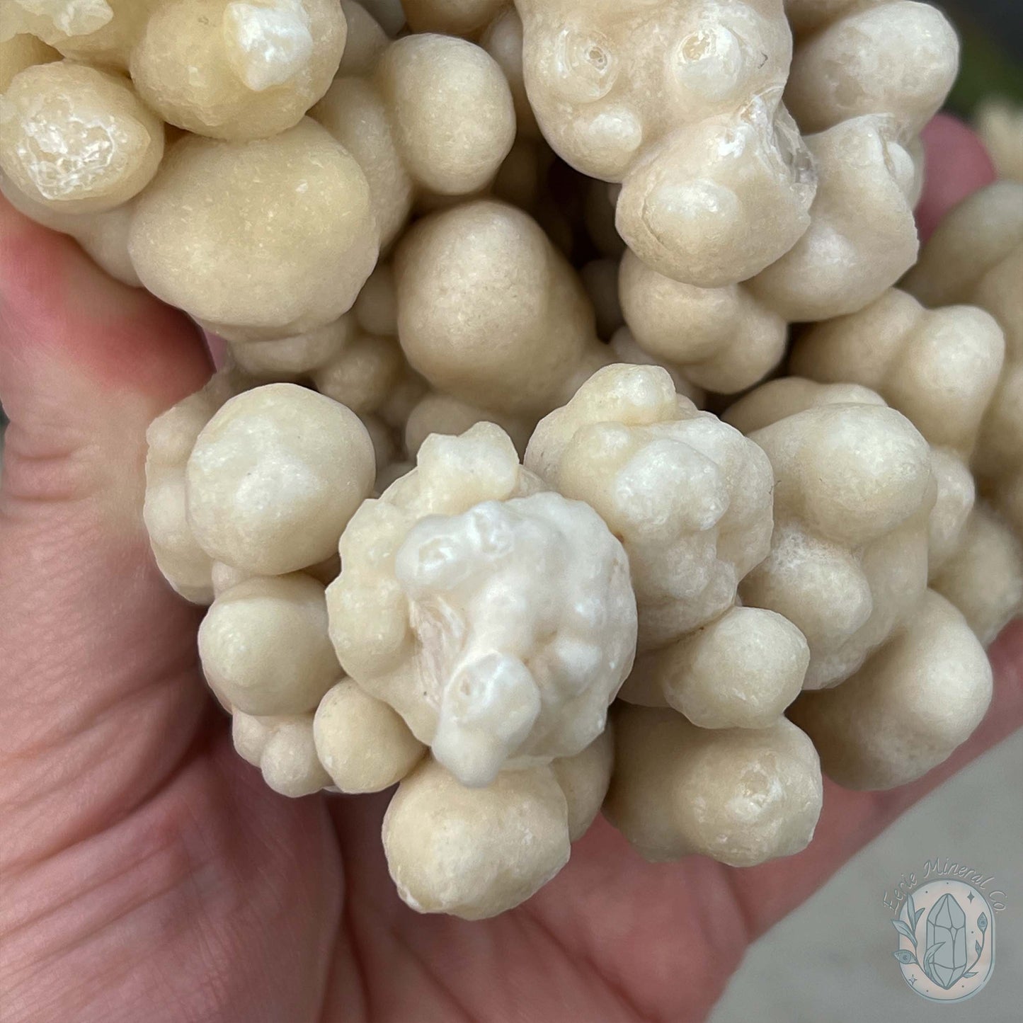 Natural Druzy Cave Calcite Stalactite Specimen