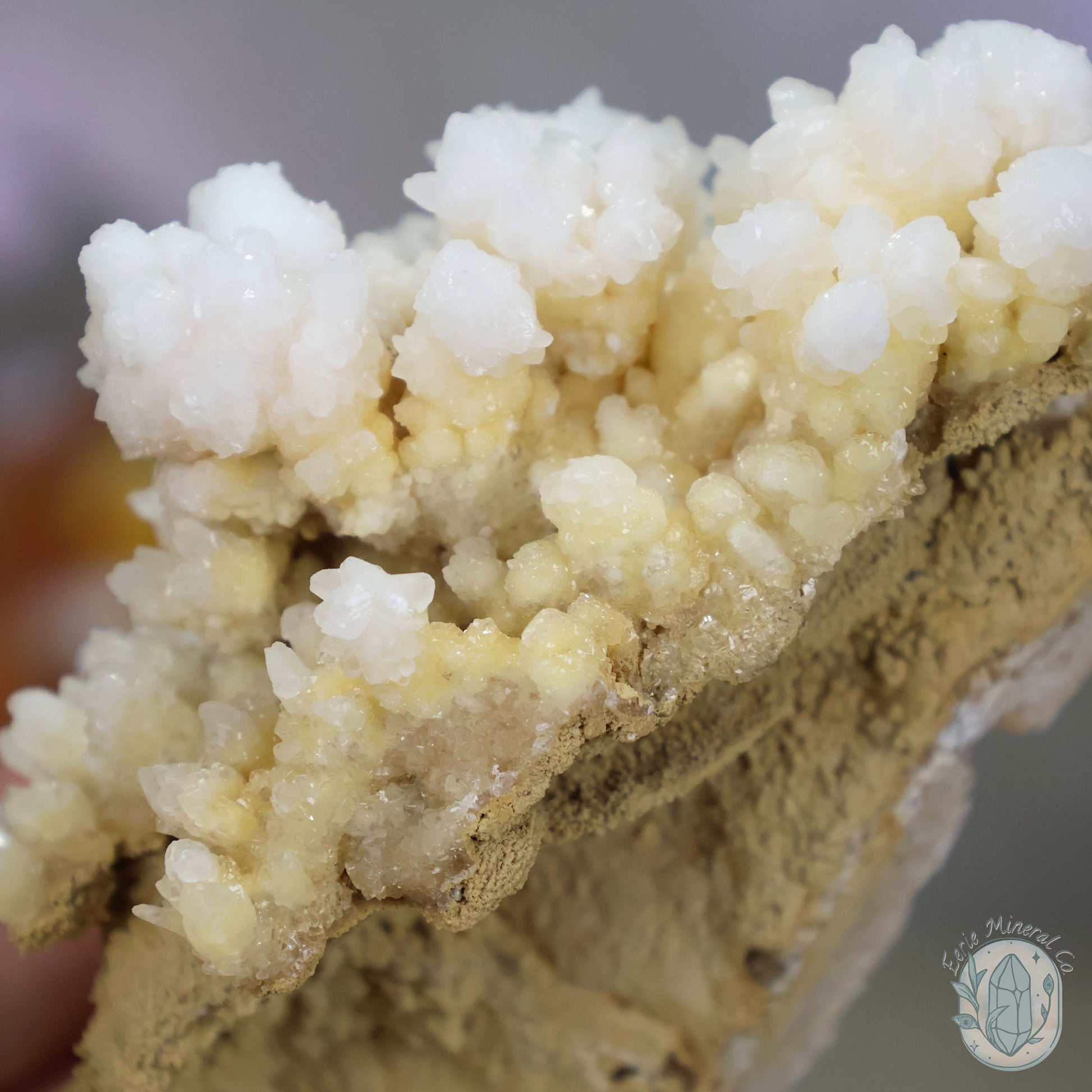 Druzy Calcite Cave Stalactite Specimen