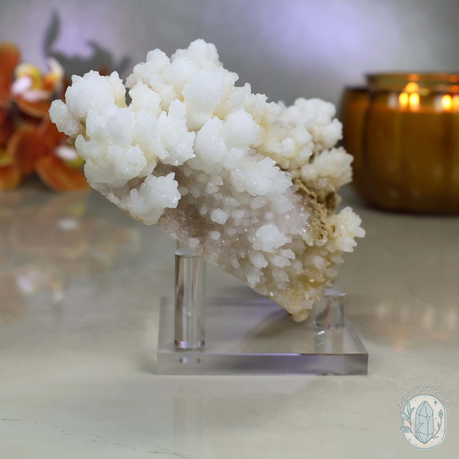 Druzy Calcite Cave Stalactite Specimen