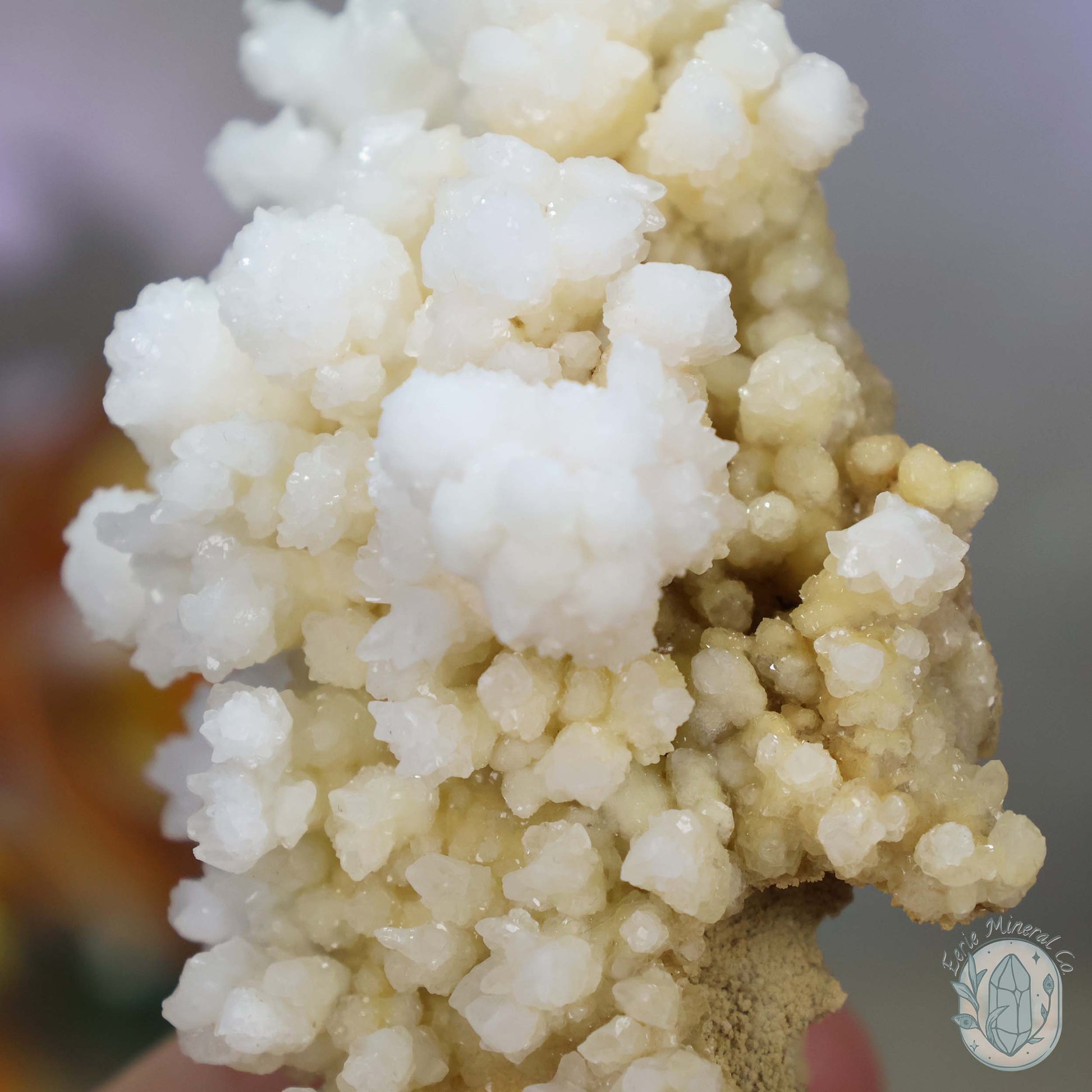 Druzy Calcite Cave Stalactite Specimen
