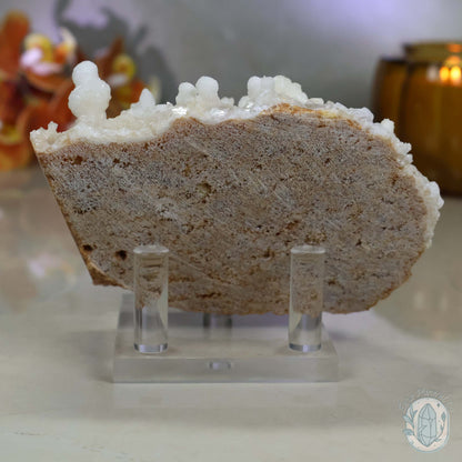 Creamy Colored Calcite Cave Stalactite Specimen