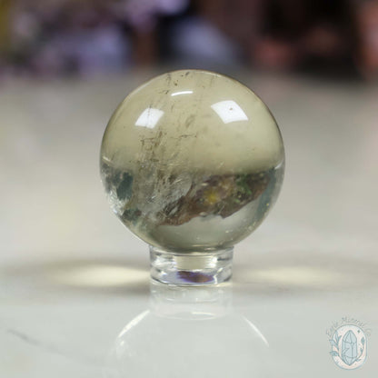 35mm Untreated Citrine Sphere From The Congo