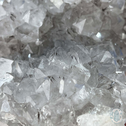 Brazilian Amethyst / Quartz with Goethite Inclusions Crystal Cluster