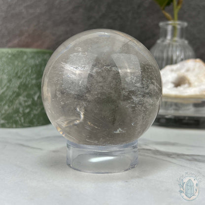 73mm Polished Clear Quartz Sphere