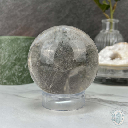 73mm Polished Clear Quartz Sphere