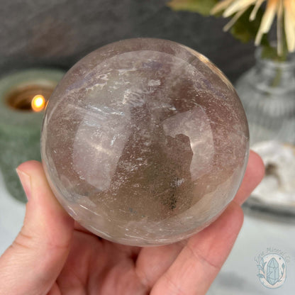 73mm Polished Clear Quartz Sphere