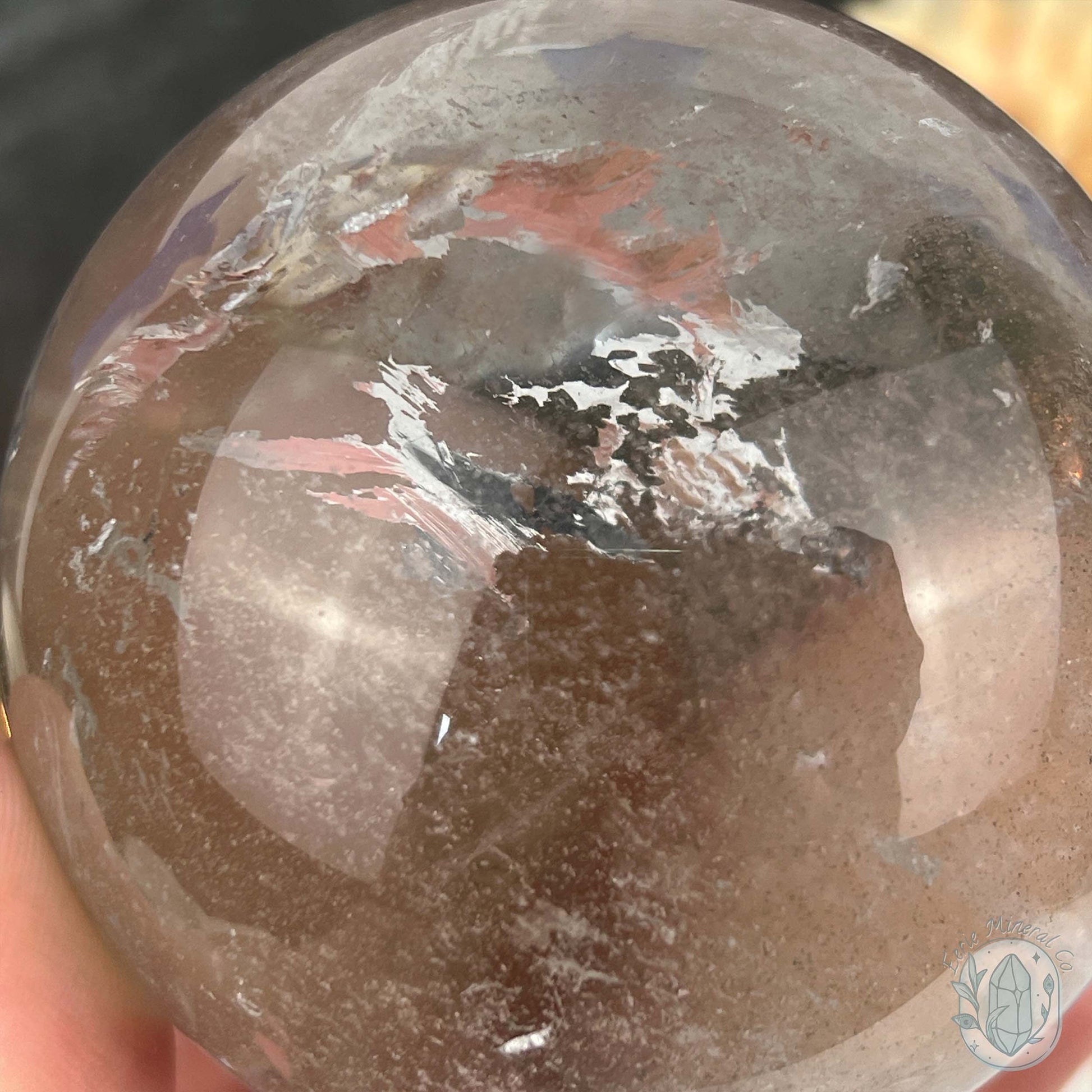 73mm Polished Clear Quartz Sphere