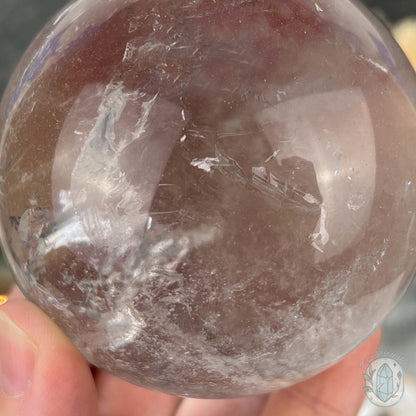 73mm Polished Clear Quartz Sphere