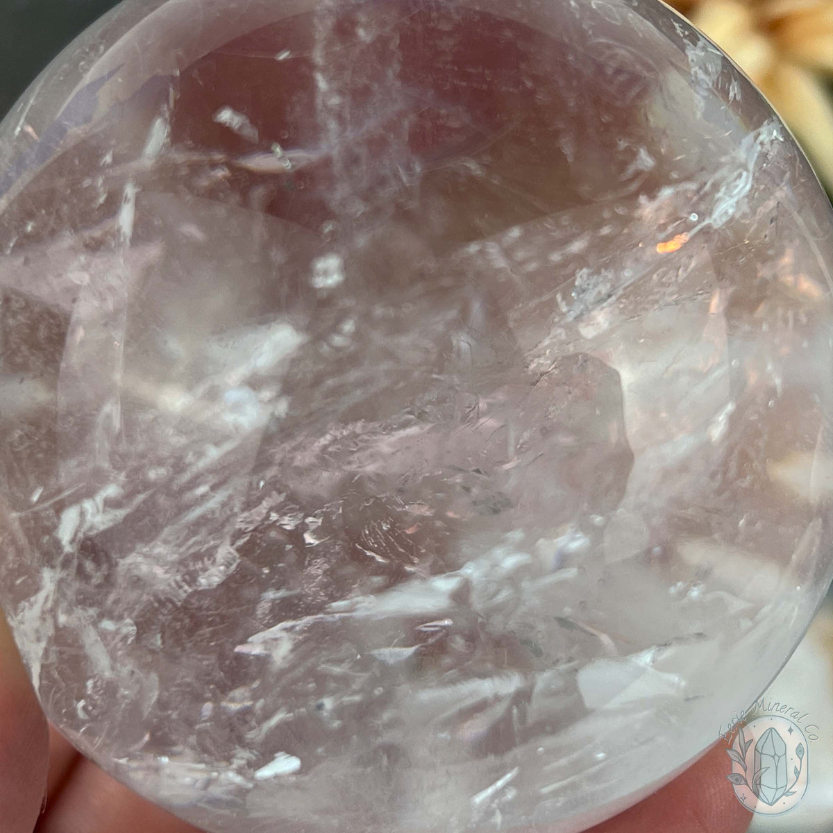 70mm Polished Clear Quartz Sphere