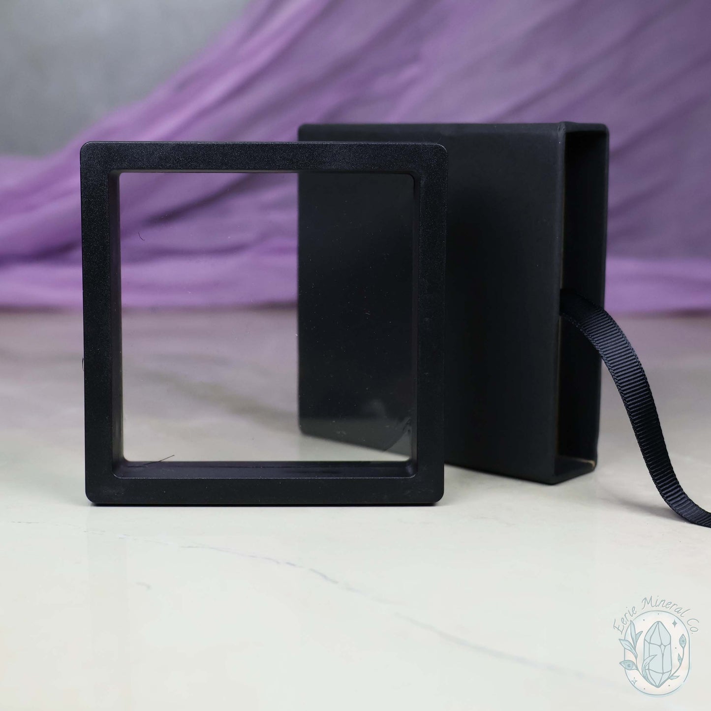 Gem and Crystal Square 3D Suspension Cases with Protective Case