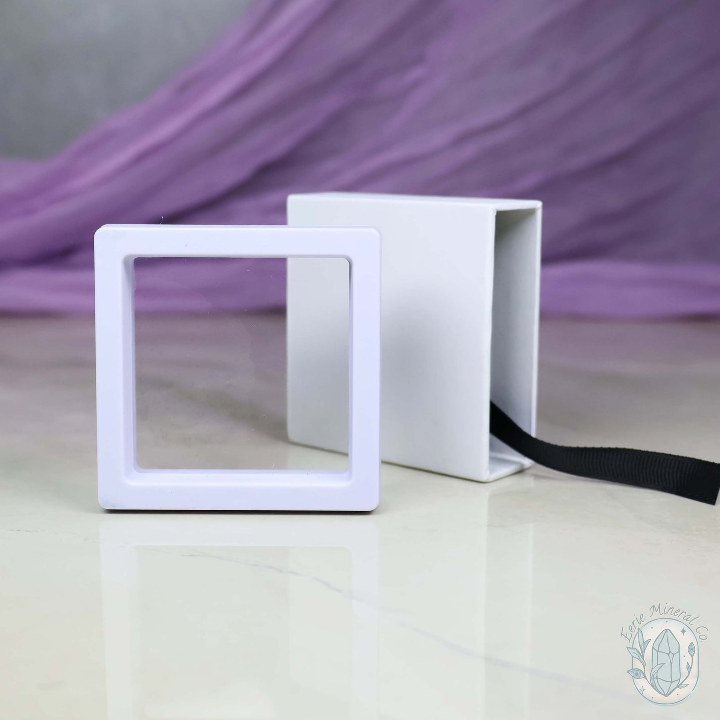 Gem and Crystal Square 3D Suspension Cases with Protective Case