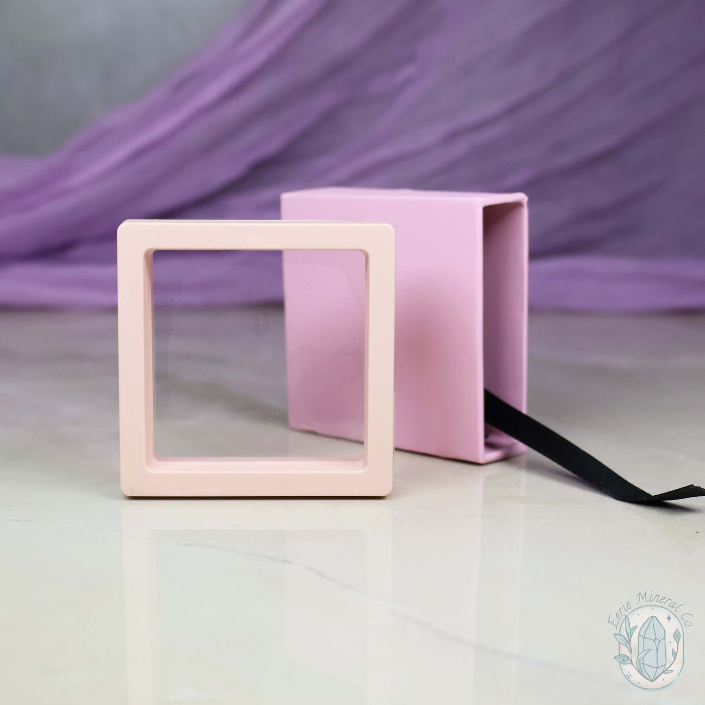 Gem and Crystal Square 3D Suspension Cases with Protective Case