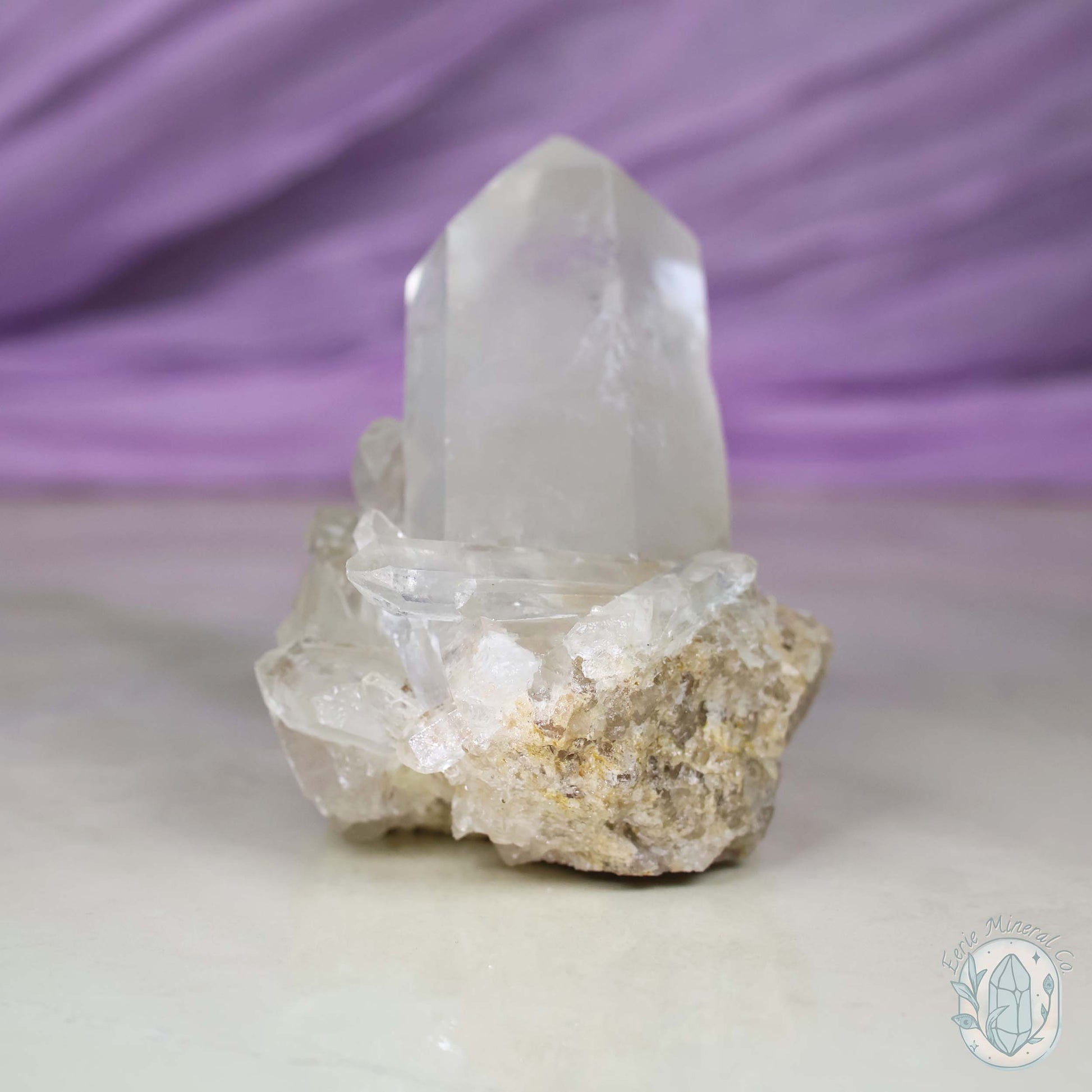 Large Clear Quartz Crystal Cluster Cutie