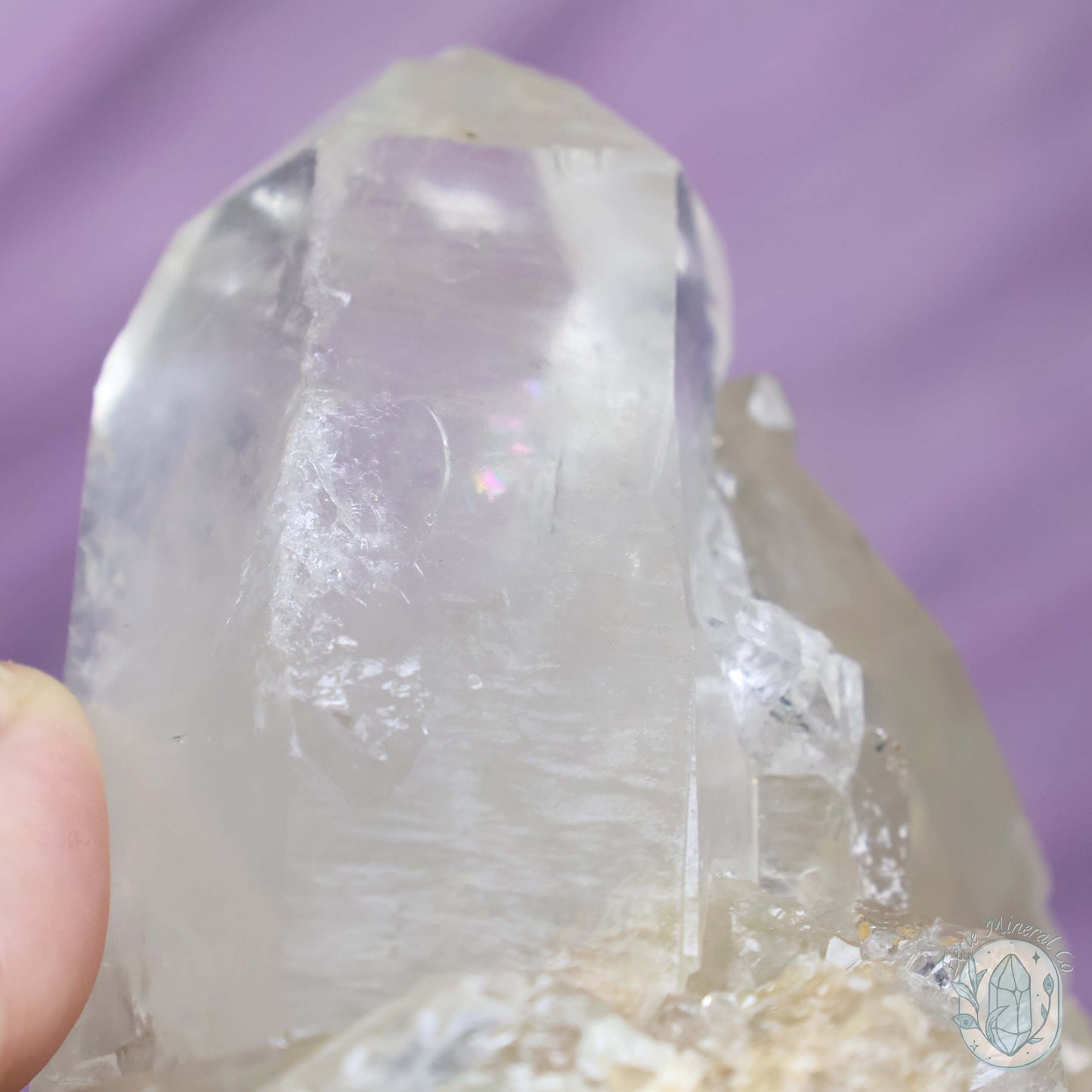Large Clear Quartz Crystal Cluster Cutie