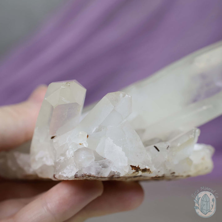 Large Clear Quartz Crystal Cluster Cutie