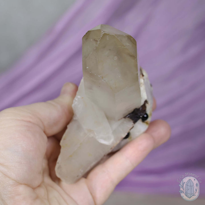 Large Clear Quartz Crystal Cluster Cutie