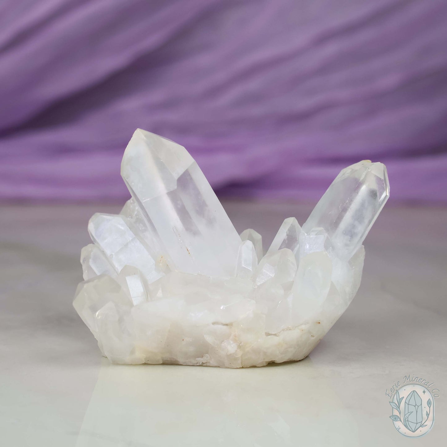 Clear Quartz Crystal Cluster "Crystal Cutie"