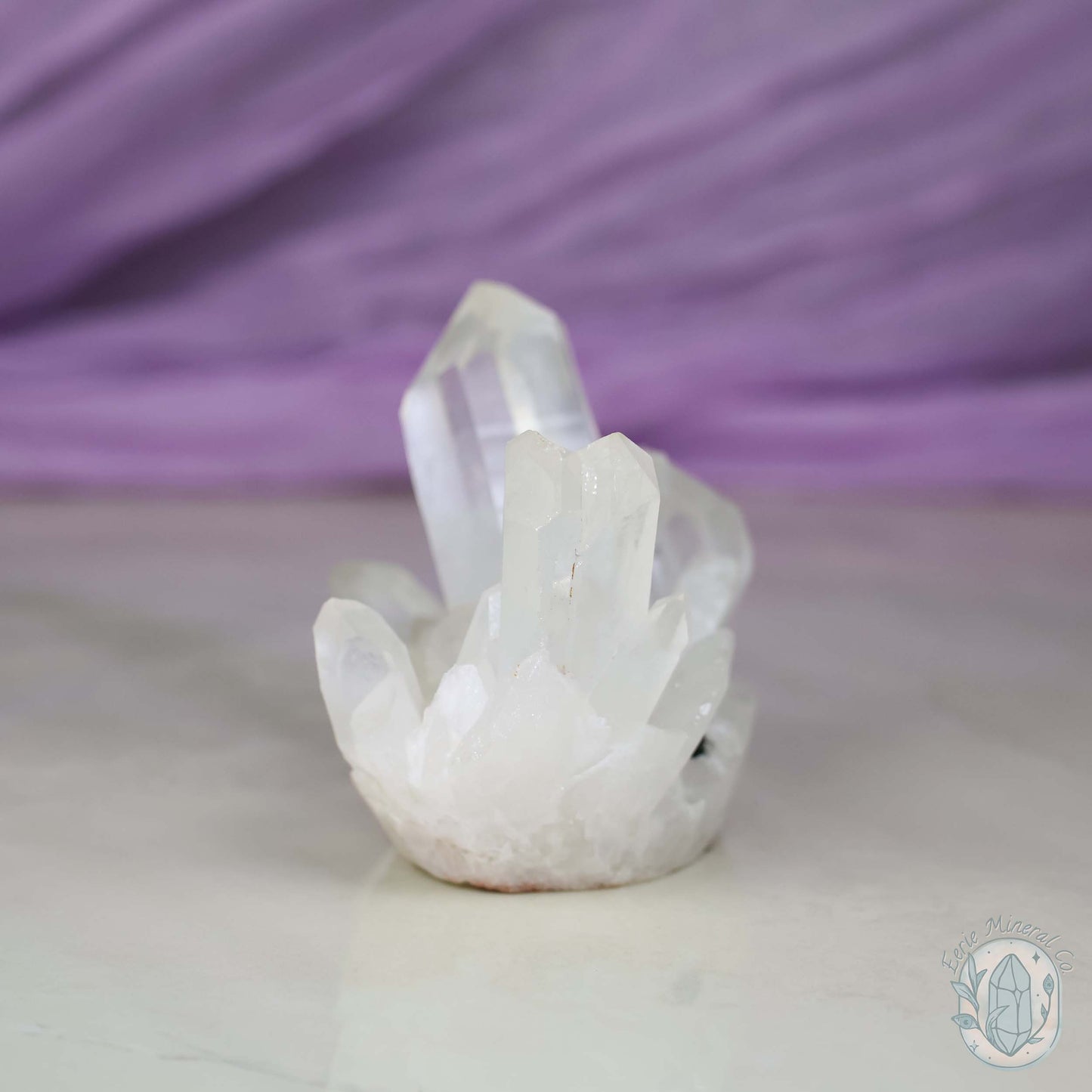 Clear Quartz Crystal Cluster "Crystal Cutie"