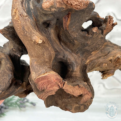 Natural Driftwood Sphere Holder Stand for 5 Spheres or Orbs