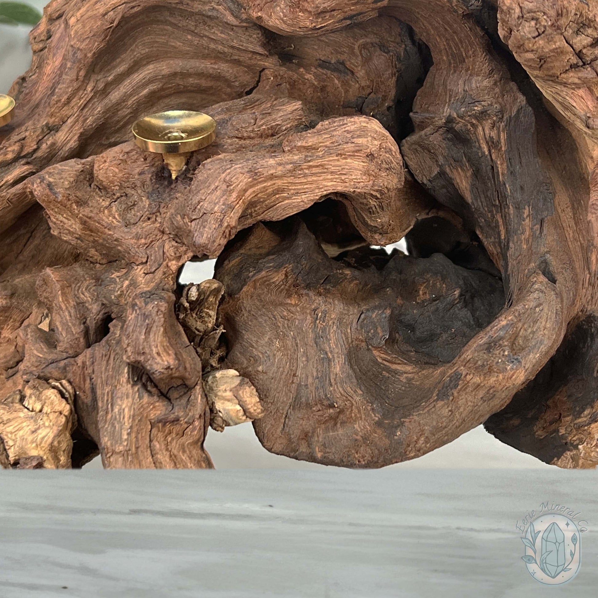 Natural Driftwood Sphere Holder Stand for 6 Spheres or Orbs