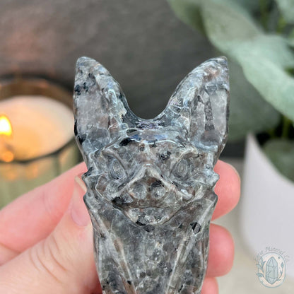 UV Reactive Emberlite aka Firestone Hanging Bat Carvings