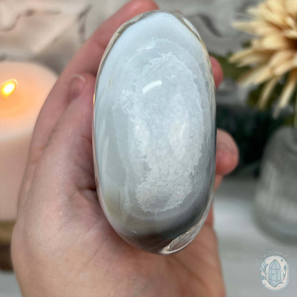 Flower Agate From Madagascar Polished Freeform