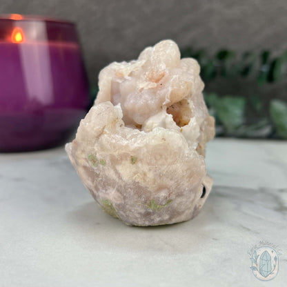 Flower Agate Hedgehog Pet Rock Specimen
