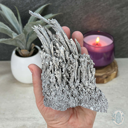 Natural Raw Silver Magnesium Display Specimen