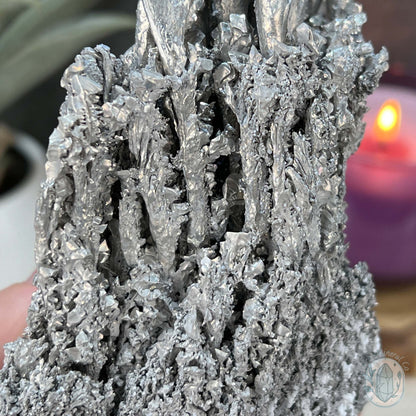 Natural Raw Silver Magnesium Display Specimen