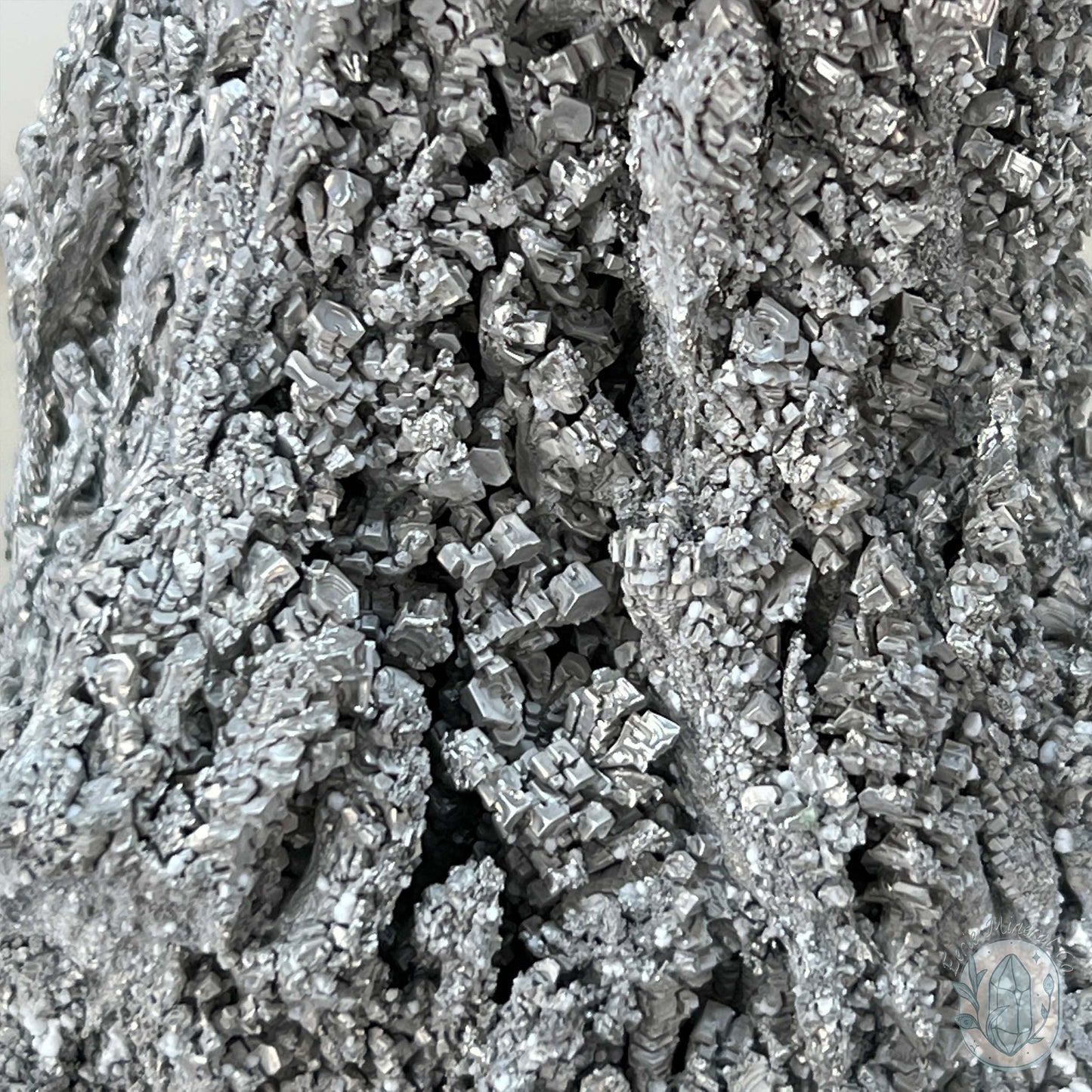 Natural Raw Silver Magnesium Mineral Specimen