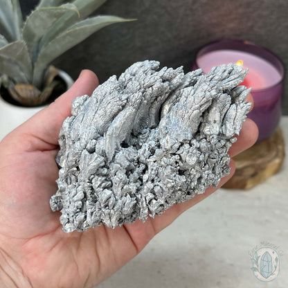 Natural Raw Silver Magnesium Display Specimen