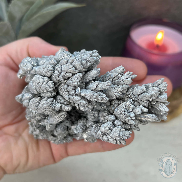 Natural Raw Silver Magnesium Display Specimen - Specimens for Sale ...