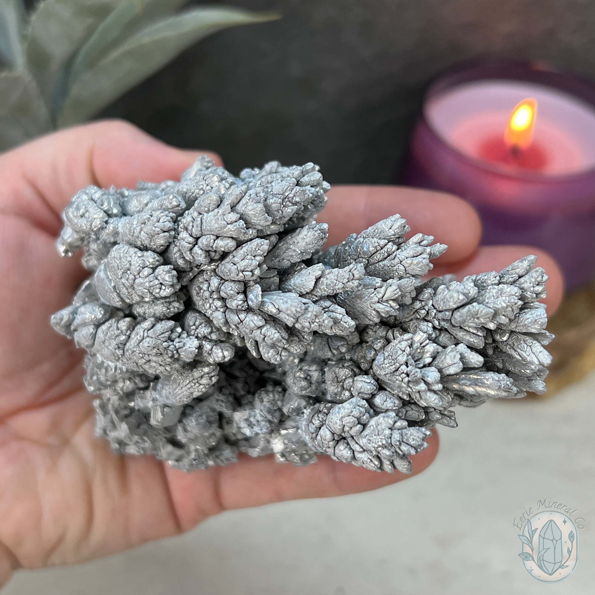Natural Raw Silver Magnesium Display Specimen