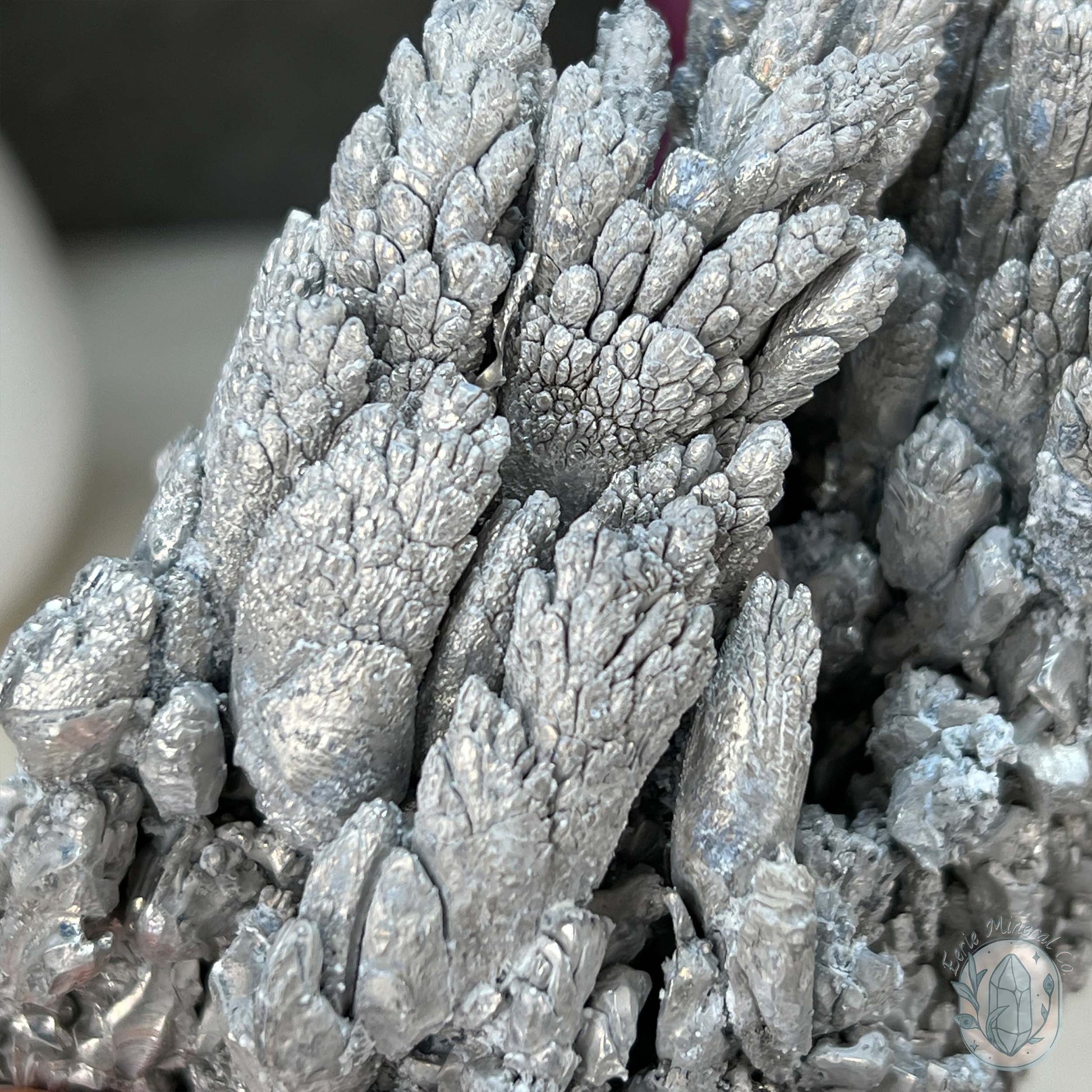 Natural Raw Silver Magnesium Display Specimen