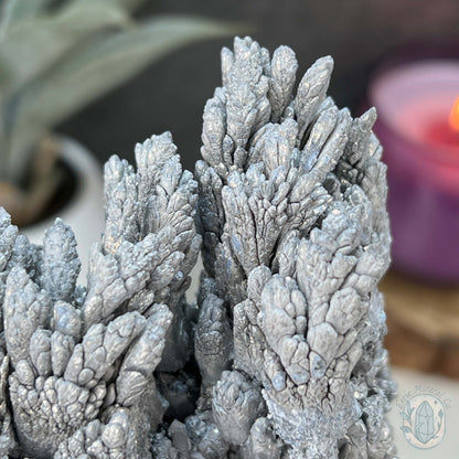 Natural Raw Silver Magnesium Display Specimen