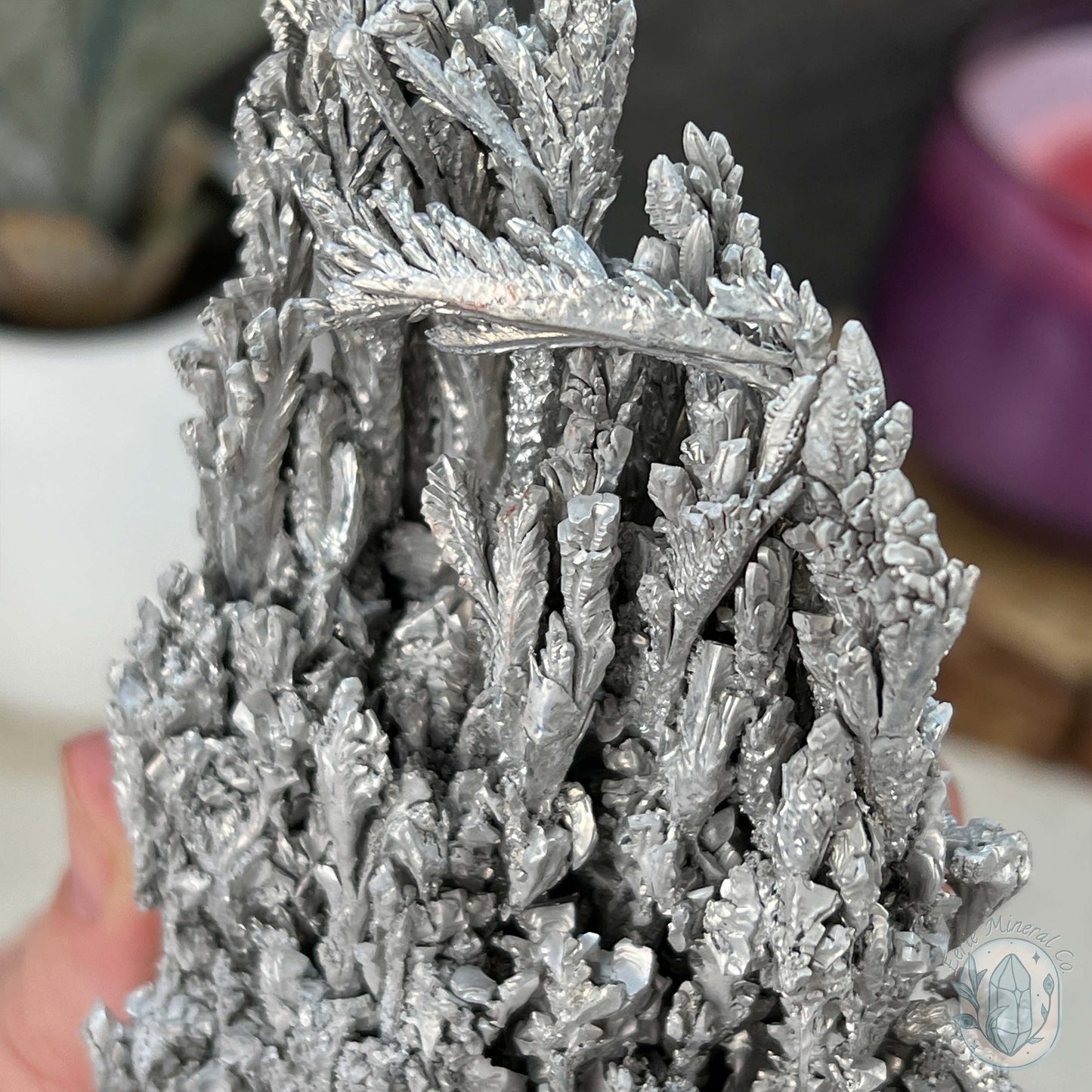Natural Raw Silver Magnesium Display Specimen
