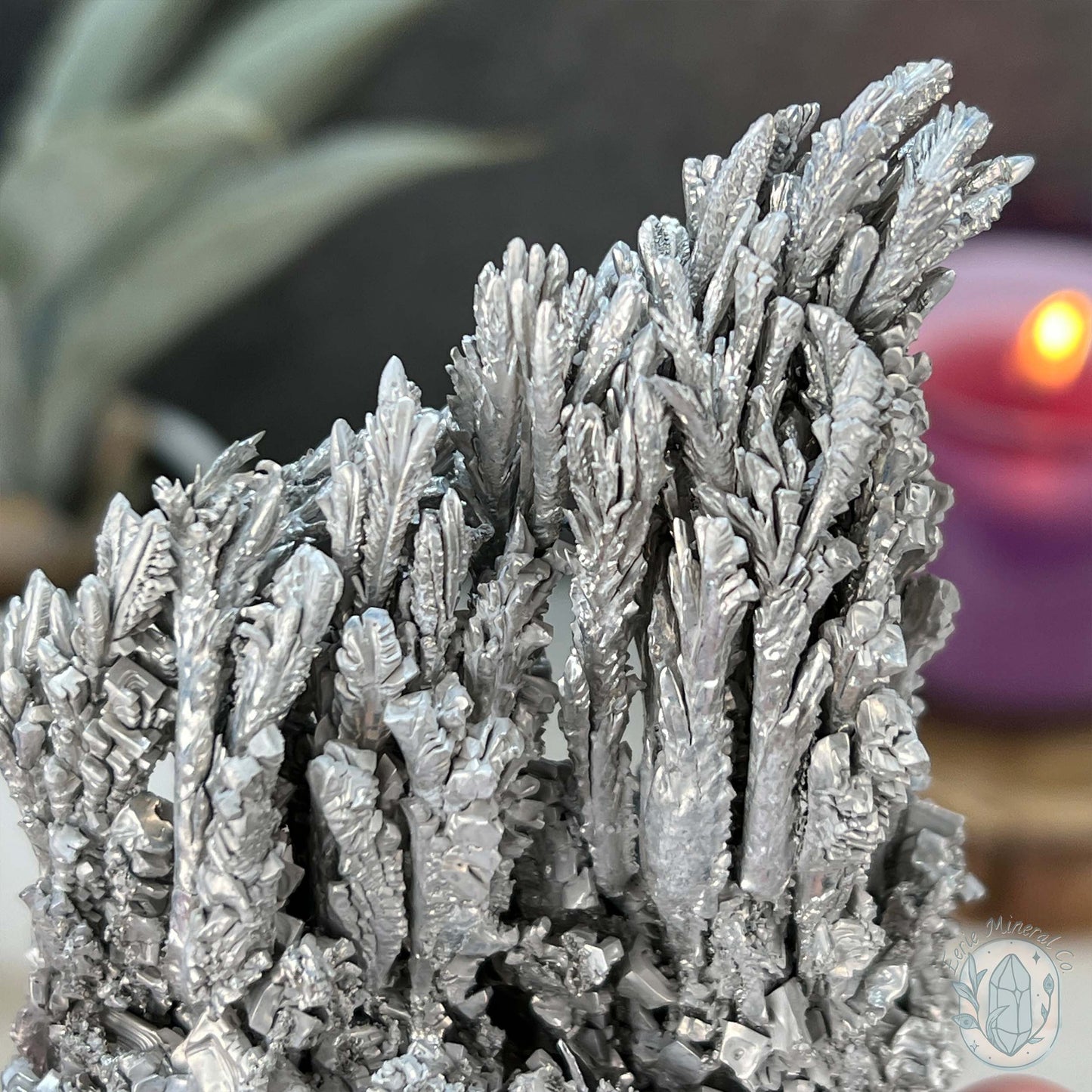 Natural Raw Silver Magnesium Display Specimen