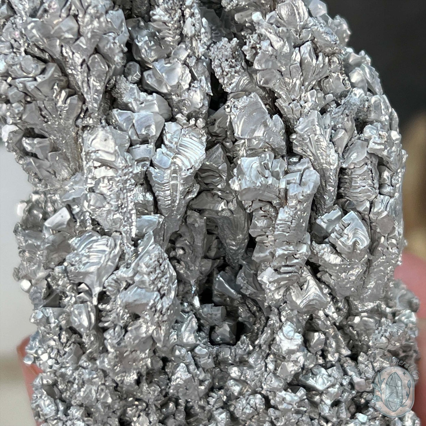 Natural Raw Silver Magnesium Display Specimen