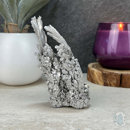 Natural Raw Silver Magnesium Display Specimen