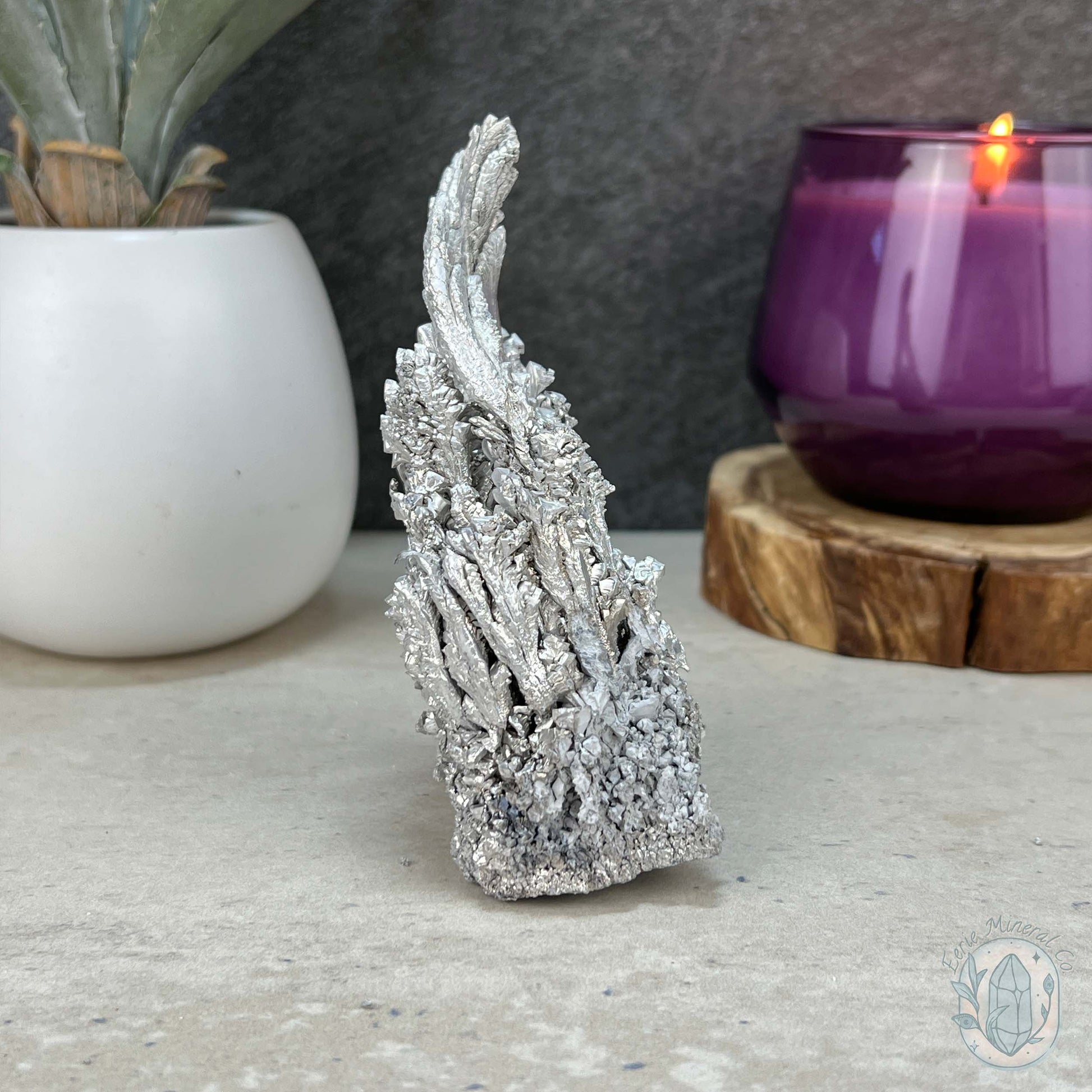 Natural Raw Silver Magnesium Display Specimen
