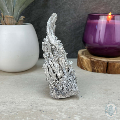 Natural Raw Silver Magnesium Display Specimen