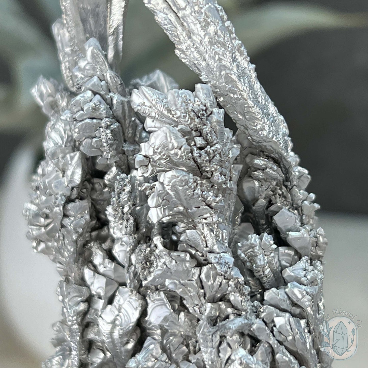 Natural Raw Silver Magnesium Display Specimen