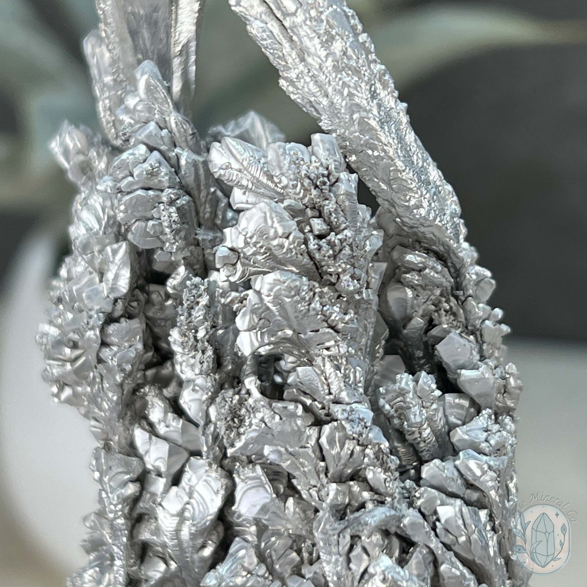 Natural Raw Silver Magnesium Display Specimen
