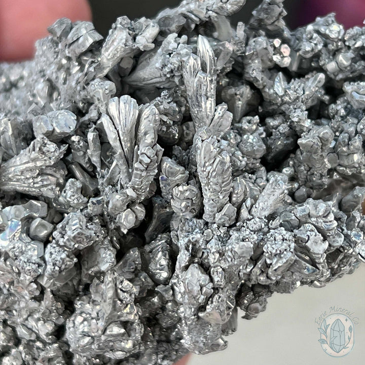 Natural Raw Silver Magnesium Mineral Specimen