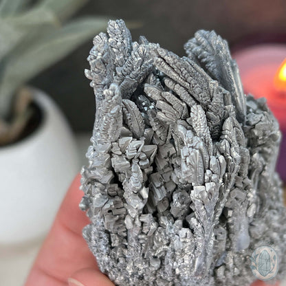 Natural Raw Silver Magnesium Display Specimen