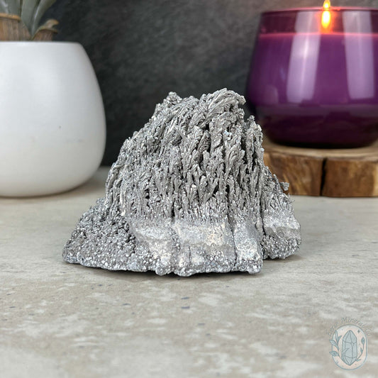 Natural Raw Silver Magnesium Display Specimen